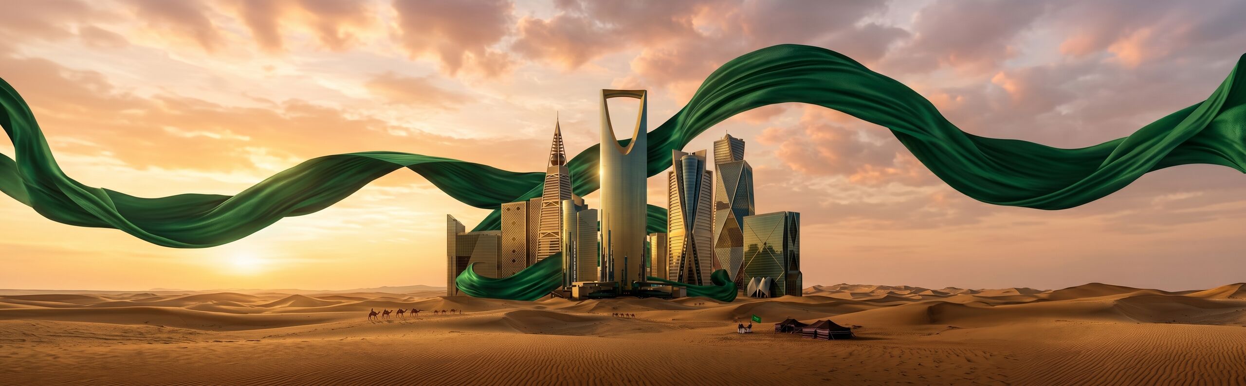 أفق الرياض احتفالاً باليوم الوطني السعودي 96